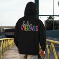 Feliz Viernes Happy Friday Spanish Teacher Friday Spanish Sp Men's Hoodie Back Print, funny design