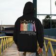 Floral Books Never Underestimate A Public School Teacher Men's Hoodie Back Print, funny design Floral Books Never Underestimate A Public School Teacher Men's Hoodie Back Print, funny design