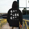 Fractions Math Teacher Ghost Math Halloween Humorous Men's Hoodie Back Print, funny design Fractions Math Teacher Ghost Math Halloween Humorous Men's Hoodie Back Print, funny design