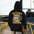 Future Teacher Graphic For Boys Inspiring Young Minds Men's Hoodie Back Print, Future Teacher Gifts, funny design Future Teacher Graphic For Boys Inspiring Young Minds Men's Hoodie Back Print, Future Teacher Gifts, funny design