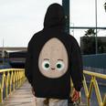 Good Egg Teacher Halloween Costume Group The Shel Egg Men's Hoodie Back Print, funny design