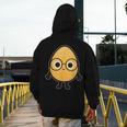 Good Egg Teacher Halloween Costume The Smart Cookie Men's Hoodie Back Print, funny design
