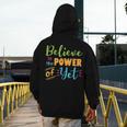 Growth Mindset Teacher Believe In The Power Of Yet Men's Hoodie Back Print, funny design Growth Mindset Teacher Believe In The Power Of Yet Men's Hoodie Back Print, funny design