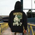 Halloween Costume Haunted By 67 Ghost Math Teacher Professor Men's Hoodie Back Print, funny design Halloween Costume Haunted By 67 Ghost Math Teacher Professor Men's Hoodie Back Print, funny design