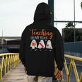 Halloween Ghost Teachers Teaching My Boos Costume Women Men Men's Hoodie Back Print, funny design Halloween Ghost Teachers Teaching My Boos Costume Women Men Men's Hoodie Back Print, funny design