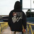 Halloween Math Teacher Skeleton Six Seven Meme Brainrot Men's Hoodie Back Print, funny design Halloween Math Teacher Skeleton Six Seven Meme Brainrot Men's Hoodie Back Print, funny design