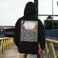 Halloween Teacher Composition Book Notebook Matching Group Men's Hoodie Back Print, funny design Halloween Teacher Composition Book Notebook Matching Group Men's Hoodie Back Print, funny design