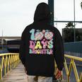 Happy 100th Day Of School 100 Days Brighter Teachers Kids Men's Hoodie Back Print, funny design