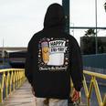 Happy Fri-Yay Teacher Fry Yay Friday Weekend Men's Hoodie Back Print, funny design