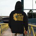 We Can Do Hard Things Kids Teacher Back To School Men's Hoodie Back Print, funny design We Can Do Hard Things Kids Teacher Back To School Men's Hoodie Back Print, funny design