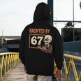Haunted By 67 Halloween 67 Meme Six Seven Teacher Men's Hoodie Back Print, funny design Haunted By 67 Halloween 67 Meme Six Seven Teacher Men's Hoodie Back Print, funny design