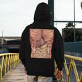 Human Muscles Organs Scary Anatomy Teacher Halloween Costume Men's Hoodie Back Print, funny design Human Muscles Organs Scary Anatomy Teacher Halloween Costume Men's Hoodie Back Print, funny design
