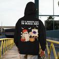 It's A Bootiful Day To Make Art Groovy Art Teacher Halloween Men's Hoodie Back Print, Groovy Teacher Gifts, funny design It's A Bootiful Day To Make Art Groovy Art Teacher Halloween Men's Hoodie Back Print, Groovy Teacher Gifts, funny design