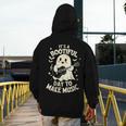 It's A Bootiful Day To Make Music Halloween Music Teacher Men's Hoodie Back Print, funny design It's A Bootiful Day To Make Music Halloween Music Teacher Men's Hoodie Back Print, funny design
