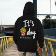 It's Fry Day Teacher Life Men's Hoodie Back Print, funny design It's Fry Day Teacher Life Men's Hoodie Back Print, funny design