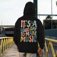 It's A Good Day To Make Music Musician Band Music Teacher Men's Hoodie Back Print, funny design It's A Good Day To Make Music Musician Band Music Teacher Men's Hoodie Back Print, funny design