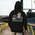 Just Anotter School Day Cute Otter Lover Teacher Student Men's Hoodie Back Print, funny design