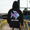 Be Kind Rainbow Fish Teacher Life Teaching Back To School Men's Hoodie Back Print, funny design Be Kind Rainbow Fish Teacher Life Teaching Back To School Men's Hoodie Back Print, funny design