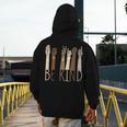 Be Kind Sign Language Hand Talking Teachers Interpreter ASL Men Women Men's Hoodie Back Print, funny design