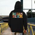 Last Day Of School Back To School Dream-Team Teacher Kids Men's Hoodie Back Print, funny design