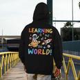 Learning Is Out Of This World Space Back To School Teacher Men's Hoodie Back Print, funny design