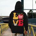 Love Headstart Head Start Teachers First Day Of School Men's Hoodie Back Print, funny design Love Headstart Head Start Teachers First Day Of School Men's Hoodie Back Print, funny design