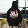 Maestra Pantasmas Conchas Teacher Mexican Halloween Men's Hoodie Back Print, funny design