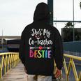 Matching Co-Teacher Best Friend She's My Bestie Work Team Men's Hoodie Back Print, Friend Gifts, Couple Gifts, funny design Matching Co-Teacher Best Friend She's My Bestie Work Team Men's Hoodie Back Print, Friend Gifts, Couple Gifts, funny design