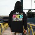 Do Math Not Magic Show Your Work Math Teacher Men's Hoodie Back Print, funny design Do Math Not Magic Show Your Work Math Teacher Men's Hoodie Back Print, funny design