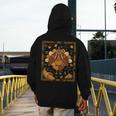 Math Turkey Teacher Thanksgiving Geometric Pi Equation Men's Hoodie Back Print, funny design