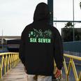 Musical 67 Music Meme Slang Six Seven Music Teacher Men's Hoodie Back Print, funny design Musical 67 Music Meme Slang Six Seven Music Teacher Men's Hoodie Back Print, funny design
