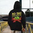 No Taki When Teacher Taki Education Classroom Teacher For Men Women Girls Kids Men's Hoodie Back Print, funny design No Taki When Teacher Taki Education Classroom Teacher For Men Women Girls Kids Men's Hoodie Back Print, funny design