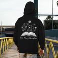 One-More Chapter Wildflower Reading Teacher Library Bookish Men's Hoodie Back Print, funny design One-More Chapter Wildflower Reading Teacher Library Bookish Men's Hoodie Back Print, funny design