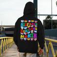 Hispanic Heritage Month 2025 Latino Puerto Rico Teacher Kids Men's Hoodie Back Print, funny design Hispanic Heritage Month 2025 Latino Puerto Rico Teacher Kids Men's Hoodie Back Print, funny design