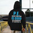 PE Teacher Art For Men Women Gym Teacher Appreciation Men's Hoodie Back Print, Pe Teacher Gifts, funny design PE Teacher Art For Men Women Gym Teacher Appreciation Men's Hoodie Back Print, Pe Teacher Gifts, funny design