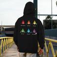 Periodic Elements Chemistry Lovers Science Teacher Men's Hoodie Back Print, Science Teacher Gifts, funny design