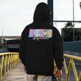 Preschool Squad Team Pre-K Crew Back To School Teacher Men's Hoodie Back Print, funny design