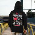 This Principal Loves Her School Teacher Appreciation Men's Hoodie Back Print, funny design This Principal Loves Her School Teacher Appreciation Men's Hoodie Back Print, funny design