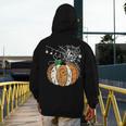 Pumpkin Music Teacher Halloween Fall Music Notes Autumn Men's Hoodie Back Print, funny design Pumpkin Music Teacher Halloween Fall Music Notes Autumn Men's Hoodie Back Print, funny design