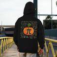 Pumpkin Pi Math Teacher Halloween Pumpkin Pi Men's Hoodie Back Print, funny design Pumpkin Pi Math Teacher Halloween Pumpkin Pi Men's Hoodie Back Print, funny design