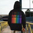 Rainbow Roygbiv Kids Artist Costume Art Teacher Men's Hoodie Back Print, funny design Rainbow Roygbiv Kids Artist Costume Art Teacher Men's Hoodie Back Print, funny design
