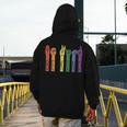 Retro Be Kind ASL Deaf Teacher Sign Language Gay Pride Men's Hoodie Back Print, funny design Retro Be Kind ASL Deaf Teacher Sign Language Gay Pride Men's Hoodie Back Print, funny design