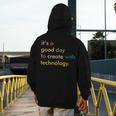 Retro Technology Teacher Shirt Tech Teacher Men's Hoodie Back Print, funny design Retro Technology Teacher Shirt Tech Teacher Men's Hoodie Back Print, funny design