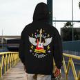 Rockin 50 Days Of School 50th Day Of School Teacher Student Men Women Girls Kids Men's Hoodie Back Print, funny design
