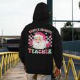 Santa Favorite Teacher Shirt Teacher Christmas Men's Hoodie Back Print, funny design Santa Favorite Teacher Shirt Teacher Christmas Men's Hoodie Back Print, funny design