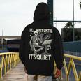 Skeleton Music Teacher I'Ll Wait Until It's Quiet Men's Hoodie Back Print, funny design Skeleton Music Teacher I'Ll Wait Until It's Quiet Men's Hoodie Back Print, funny design