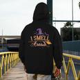 I Smell Children Wicked Cute Kindergarten Teacher Halloween Men's Hoodie Back Print, funny design