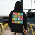 Spanish Teacher Back To School Maestra Dual Language Crew Men's Hoodie Back Print, funny design Spanish Teacher Back To School Maestra Dual Language Crew Men's Hoodie Back Print, funny design