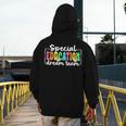 Special Education Dream Team Back To School SPED Teacher Men's Hoodie Back Print, funny design Special Education Dream Team Back To School SPED Teacher Men's Hoodie Back Print, funny design