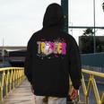 Spooky Halloween Teacher Para Counselor SPED Preppy Boo Kids Men's Hoodie Back Print, funny design Spooky Halloween Teacher Para Counselor SPED Preppy Boo Kids Men's Hoodie Back Print, funny design